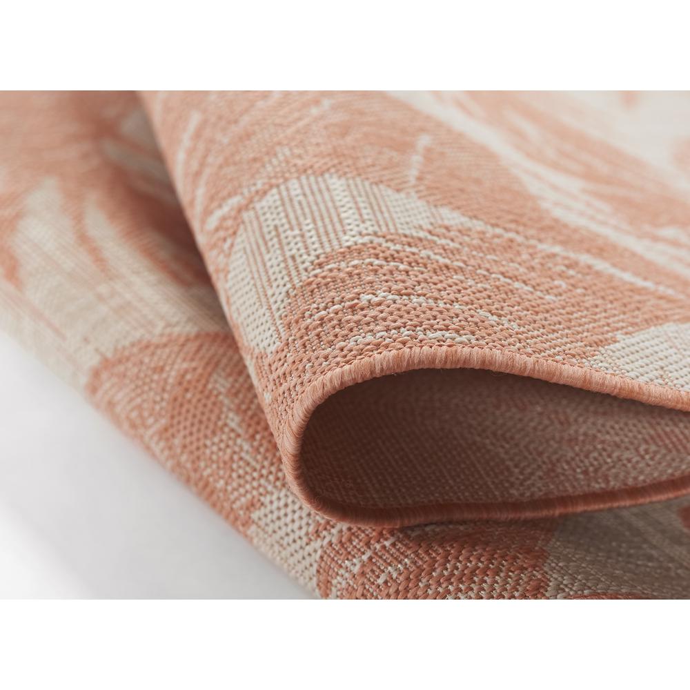 Transitional Rectangle Area Rug, Coral, 3'3" X 5'. Picture 7