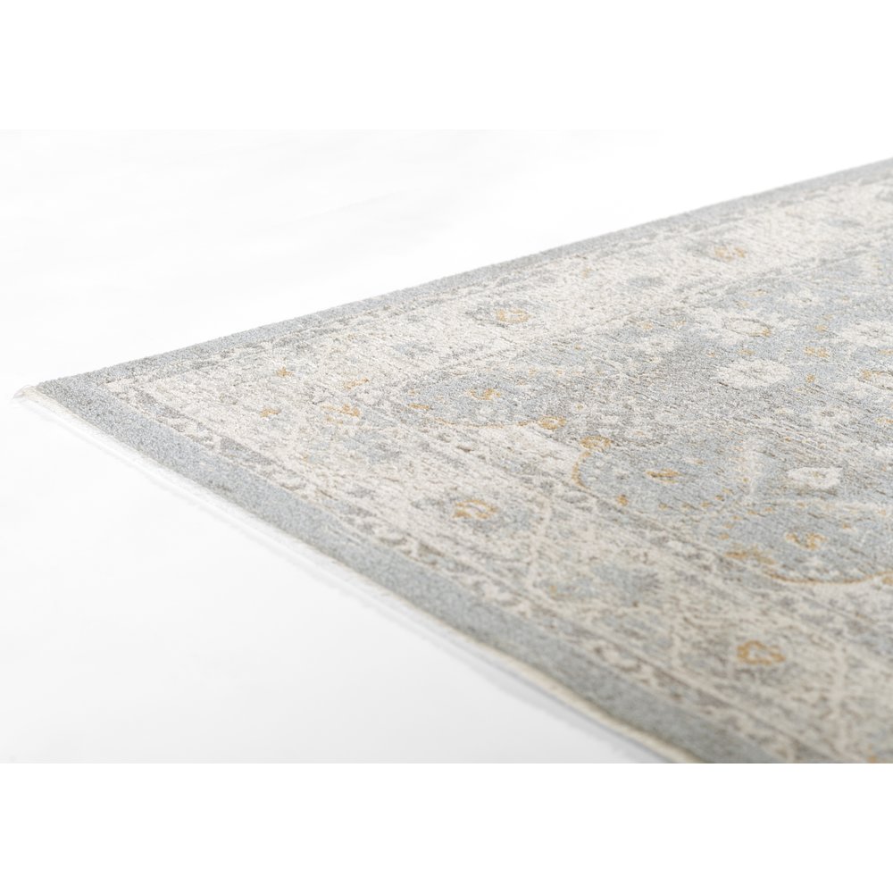 Traditional Rectangle Area Rug, Blue, 3'6" X 5'6". Picture 6