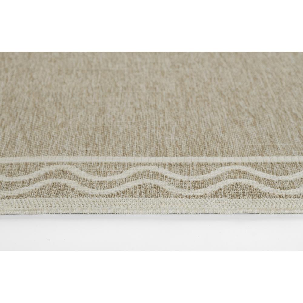 Contemporary Rectangle Area Rug, Grey, 5'3" X 7'. Picture 7