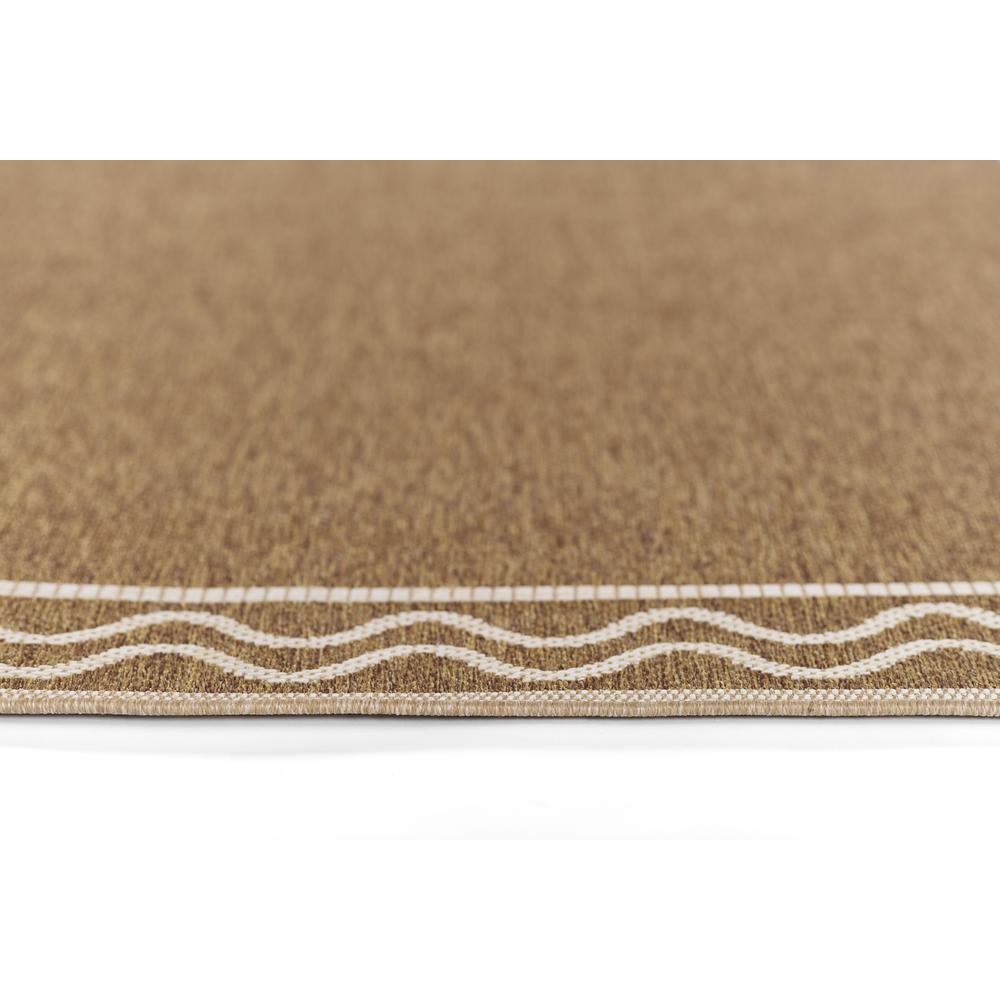 Contemporary Rectangle Area Rug, Natural, 5'3" X 7'. Picture 7
