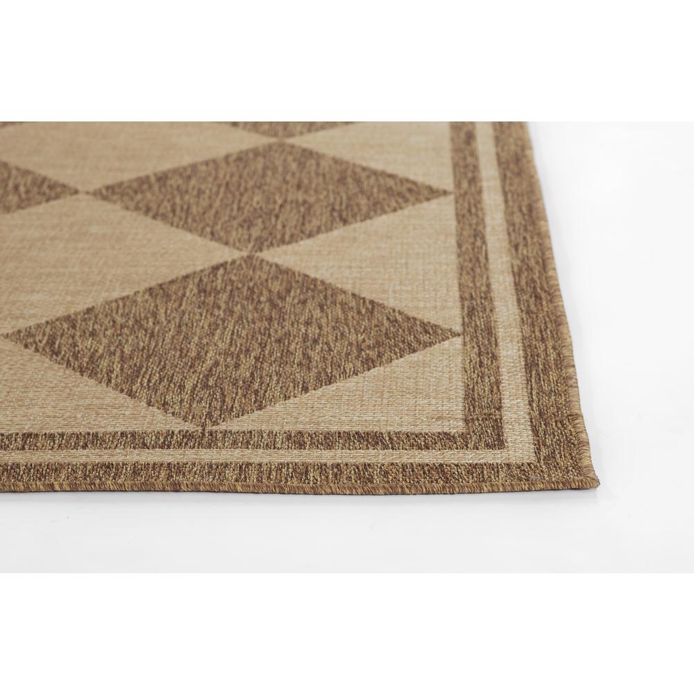 Contemporary Rectangle Area Rug, Natural, 5'3" X 7'. Picture 9