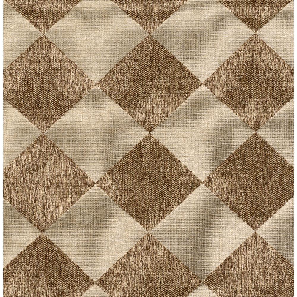 Contemporary Rectangle Area Rug, Natural, 5'3" X 7'. Picture 10