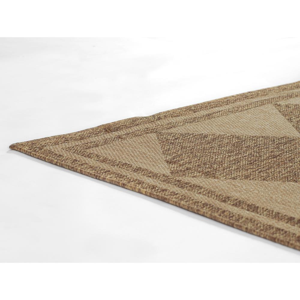 Contemporary Rectangle Area Rug, Natural, 5'3" X 7'. Picture 7