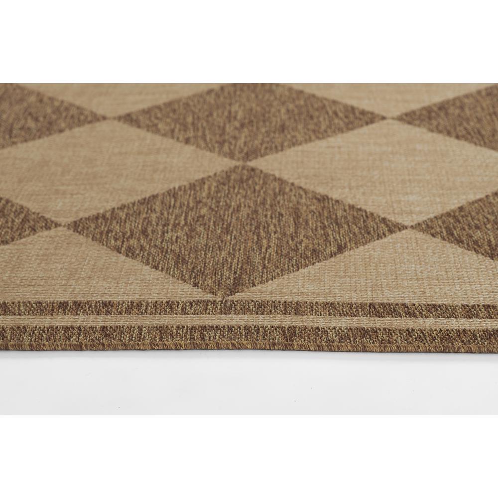 Contemporary Rectangle Area Rug, Natural, 5'3" X 7'. Picture 8