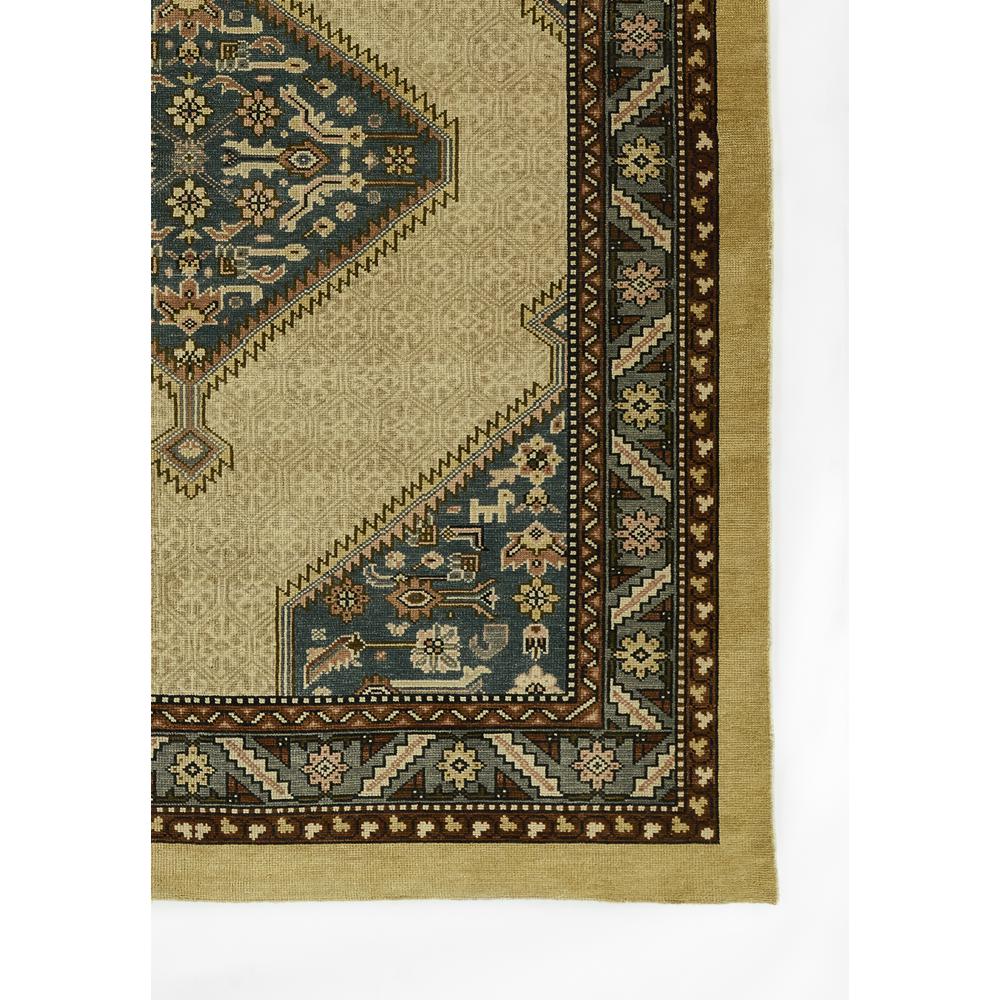Traditional Rectangle Area Rug, Blue, 8' X 10'. Picture 2