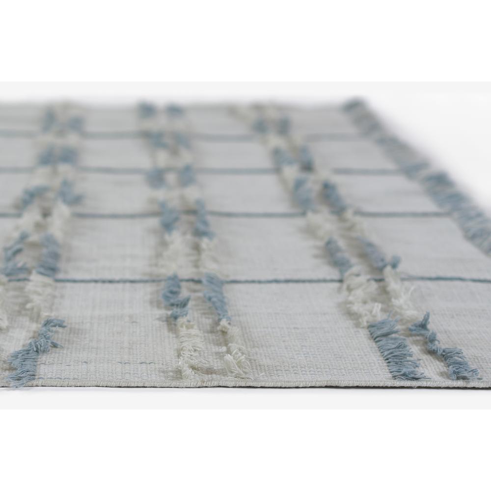 Contemporary Rectangle Area Rug, Blue, 3'6" X 5'6". Picture 5