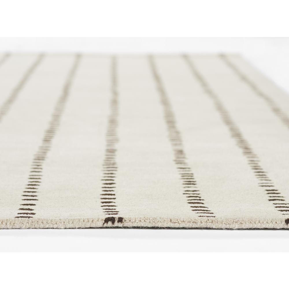 Contemporary Rectangle Area Rug, Ivory, 3'6" X 5'6". Picture 3