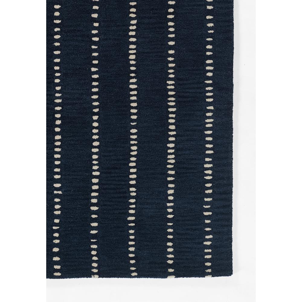 Contemporary Rectangle Area Rug, Navy, 3'6" X 5'6". Picture 2