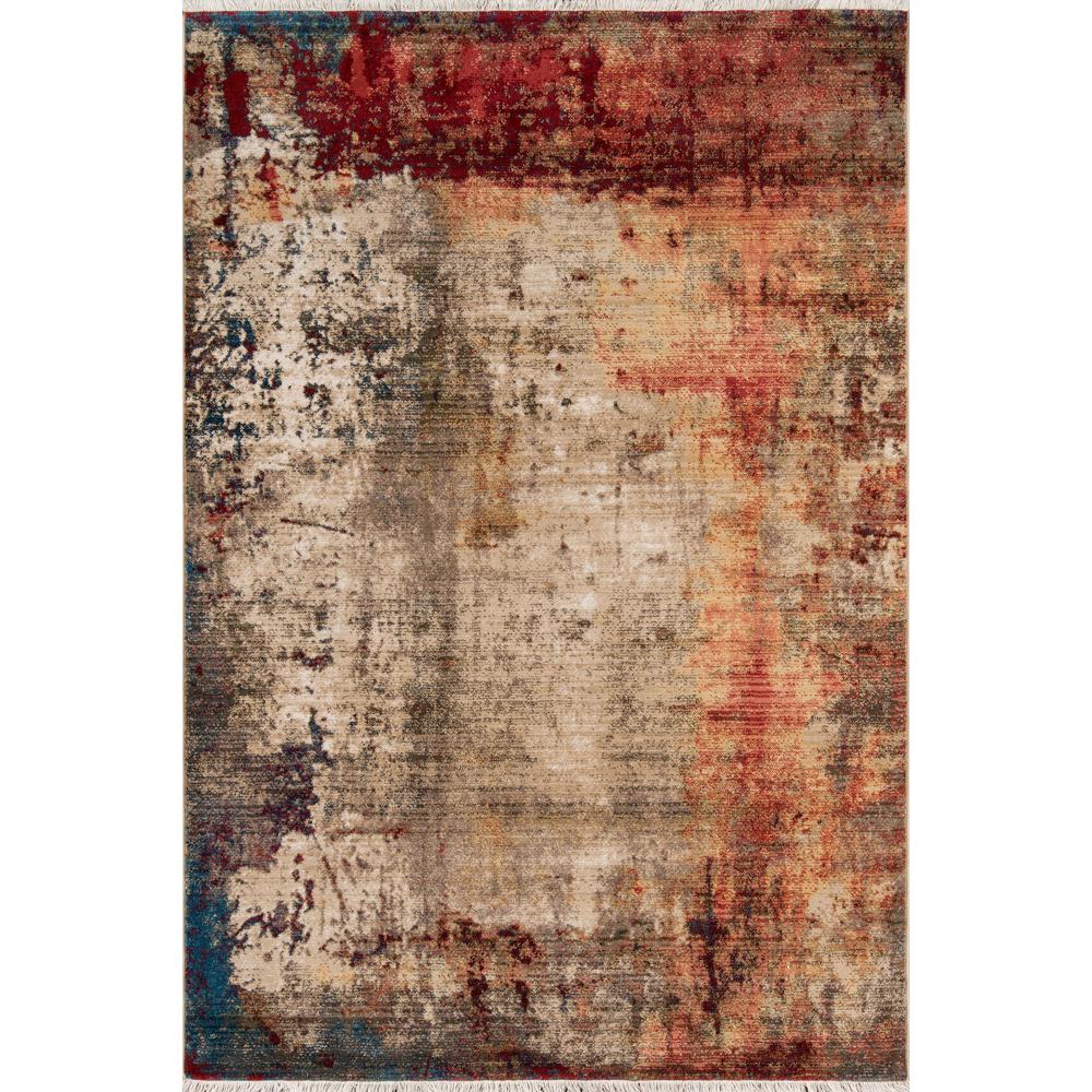 Transitional Rectangle Area Rug, Multi, 3'3" X 5'3". Picture 1