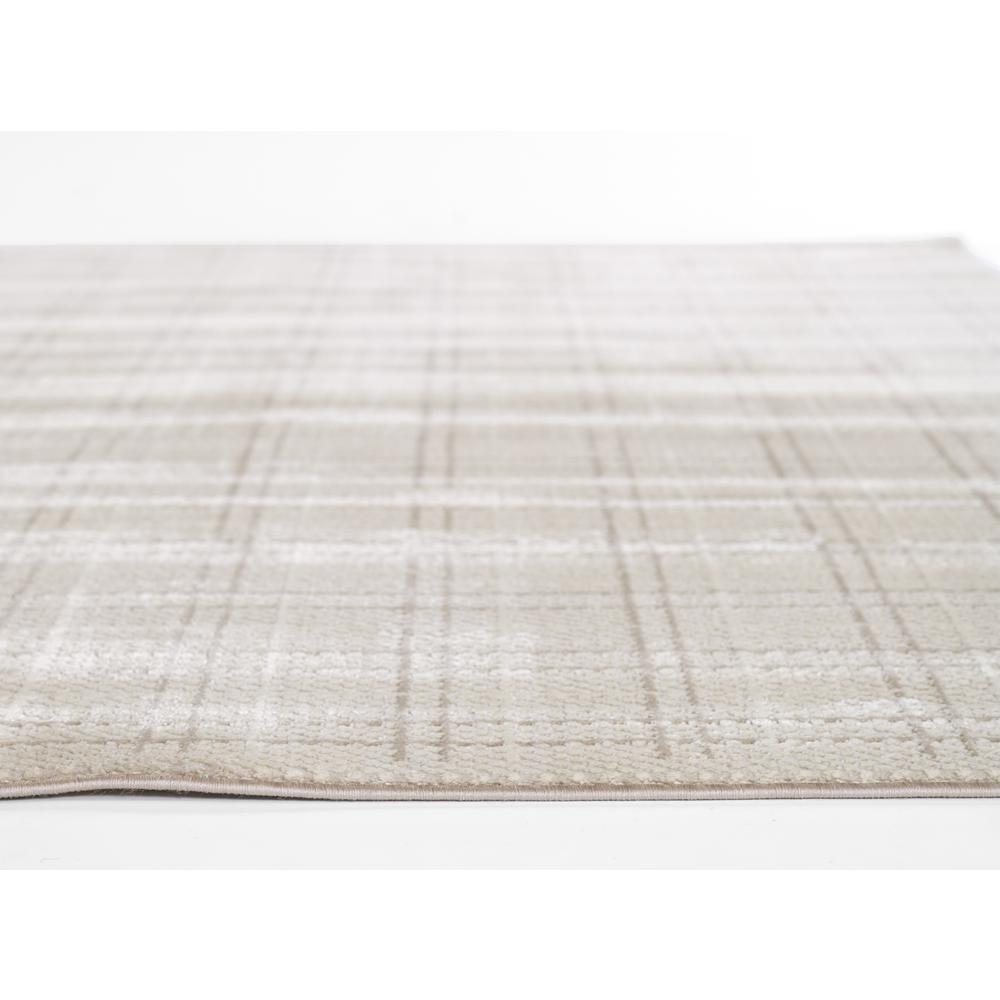 Contemporary Rectangle Area Rug, Beige, 5'3" X 7'6". Picture 6