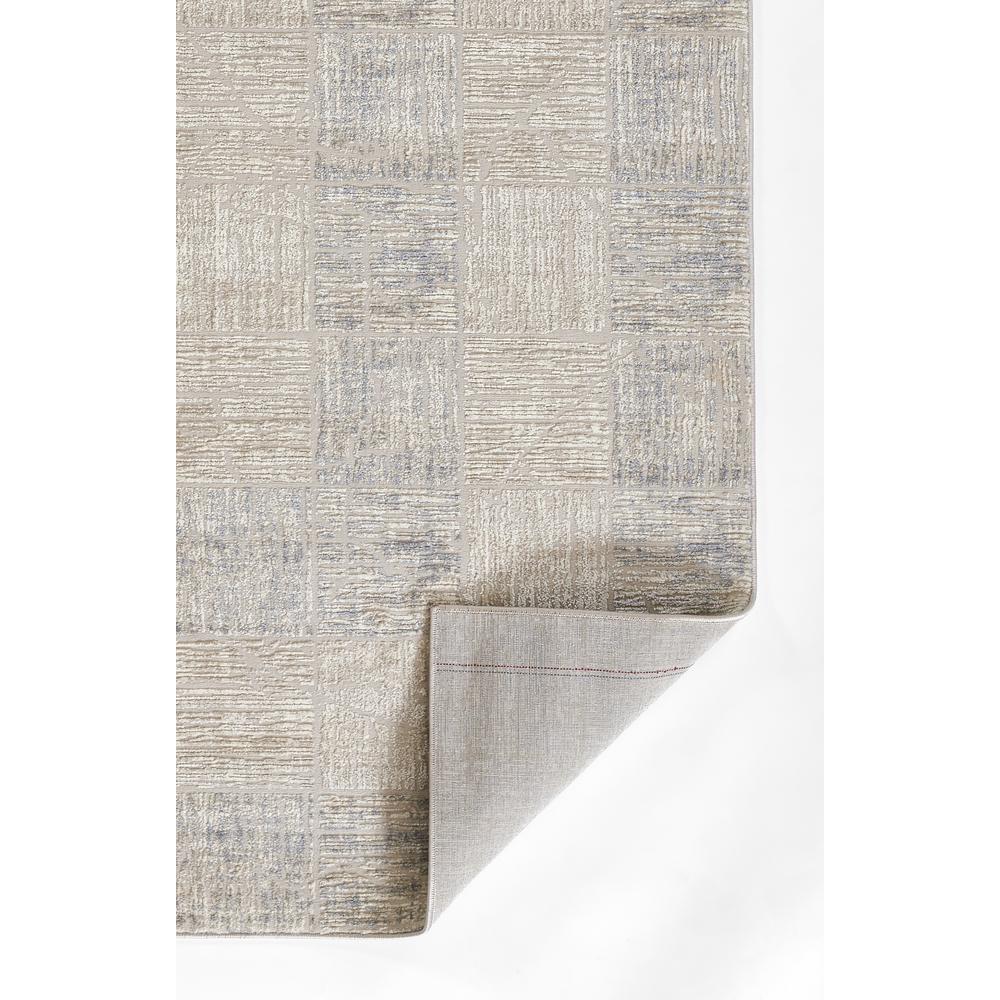 Contemporary Rectangle Area Rug, Blue, 5'3" X 7'6". Picture 3