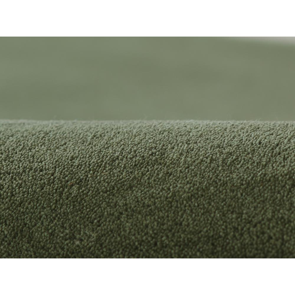 Contemporary Rectangle Area Rug, Green, 3'6" X 5'6". Picture 4
