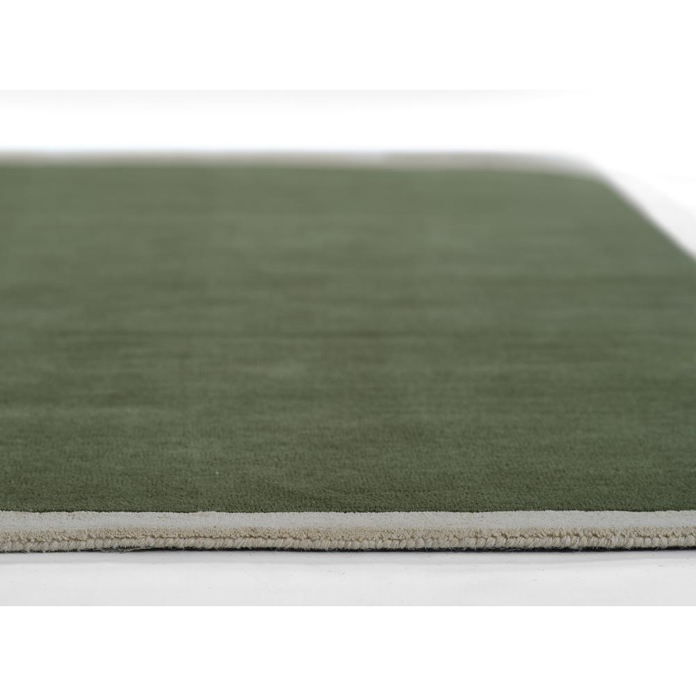 Contemporary Rectangle Area Rug, Green, 3'6" X 5'6". Picture 6