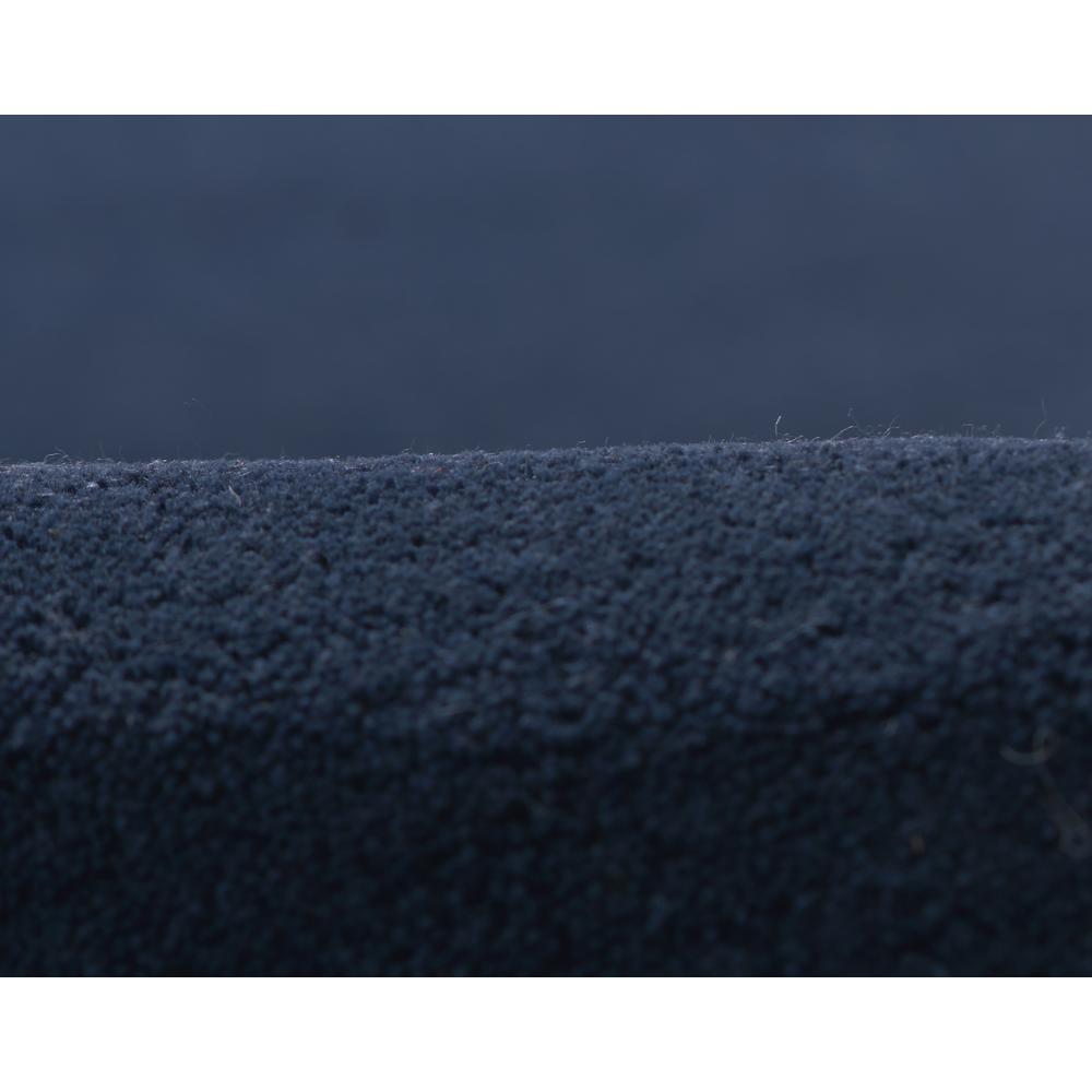 Contemporary Rectangle Area Rug, Navy, 3'6" X 5'6". Picture 4