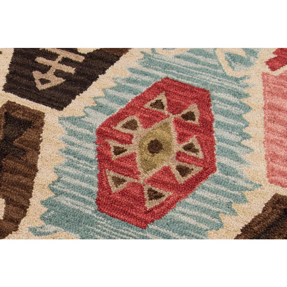 Transitional Rectangle Area Rug, Multi, 3'6" X 5'6". Picture 4