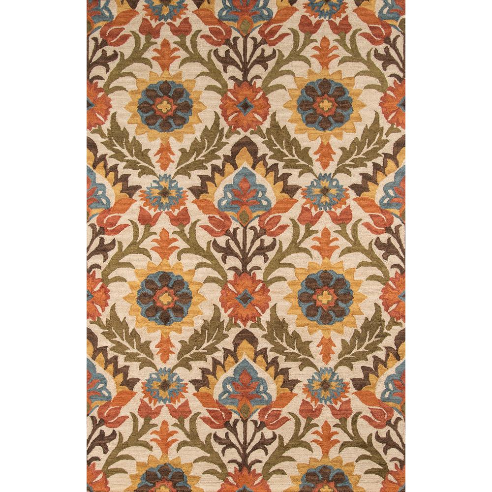 Casual Rectangle Area Rug, Gold, 3'6" X 5'6". Picture 1