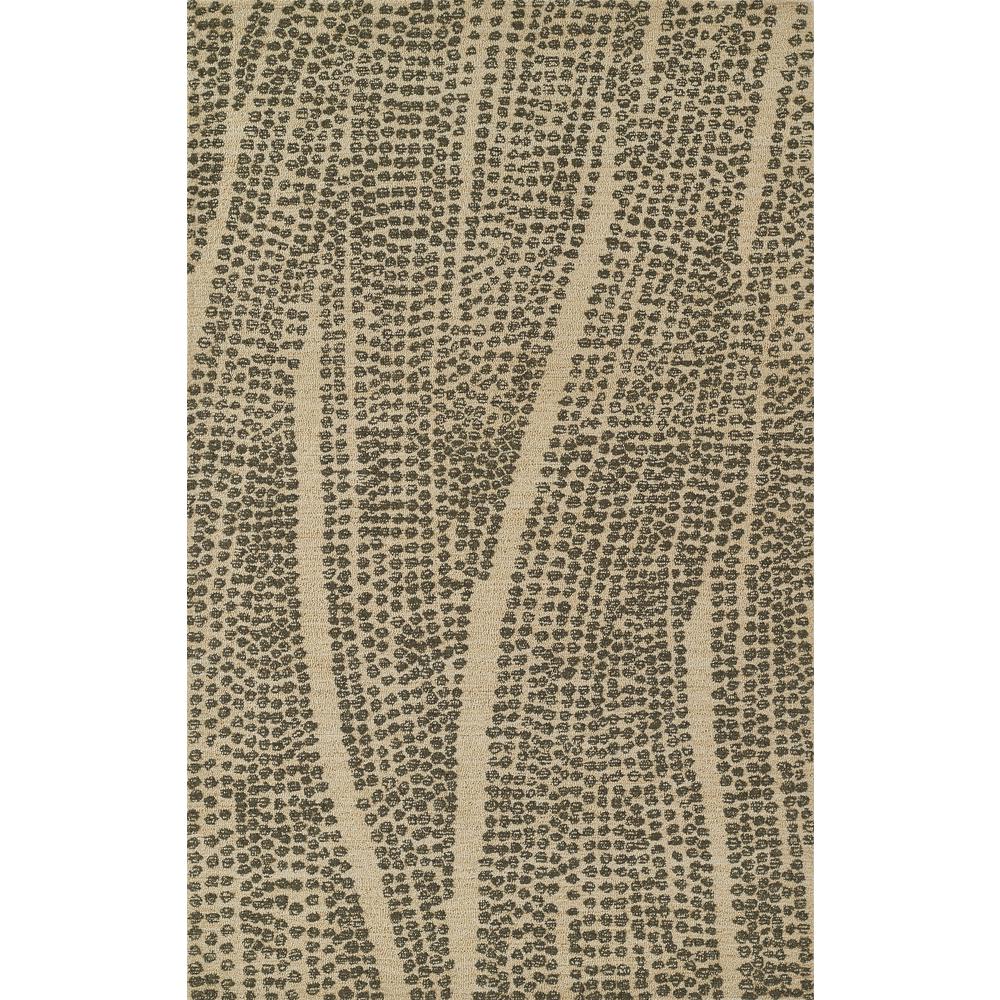 Contemporary Rectangle Area Rug, Natural, 3'6" X 5'6". Picture 1