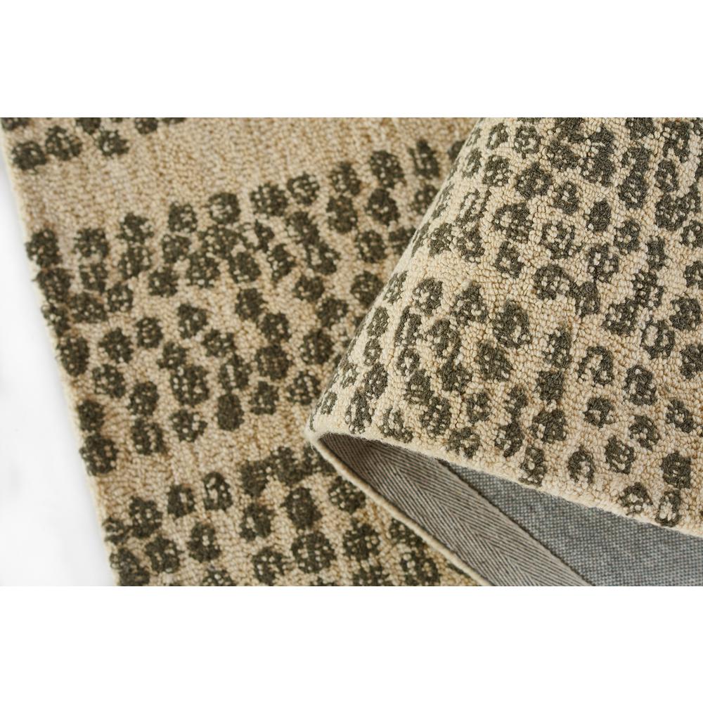 Contemporary Rectangle Area Rug, Natural, 3'6" X 5'6". Picture 7