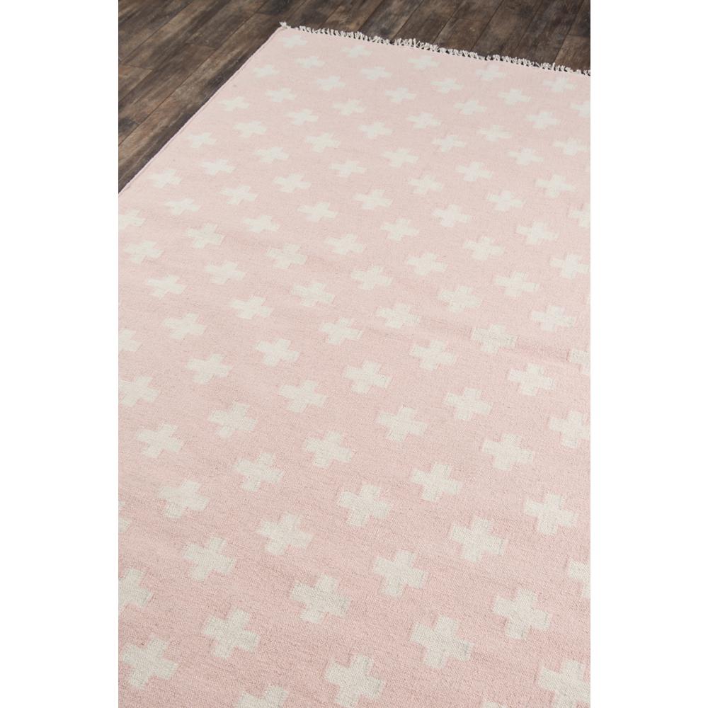 Contemporary Rectangle Area Rug, Pink, 3'6" X 5'6". Picture 2
