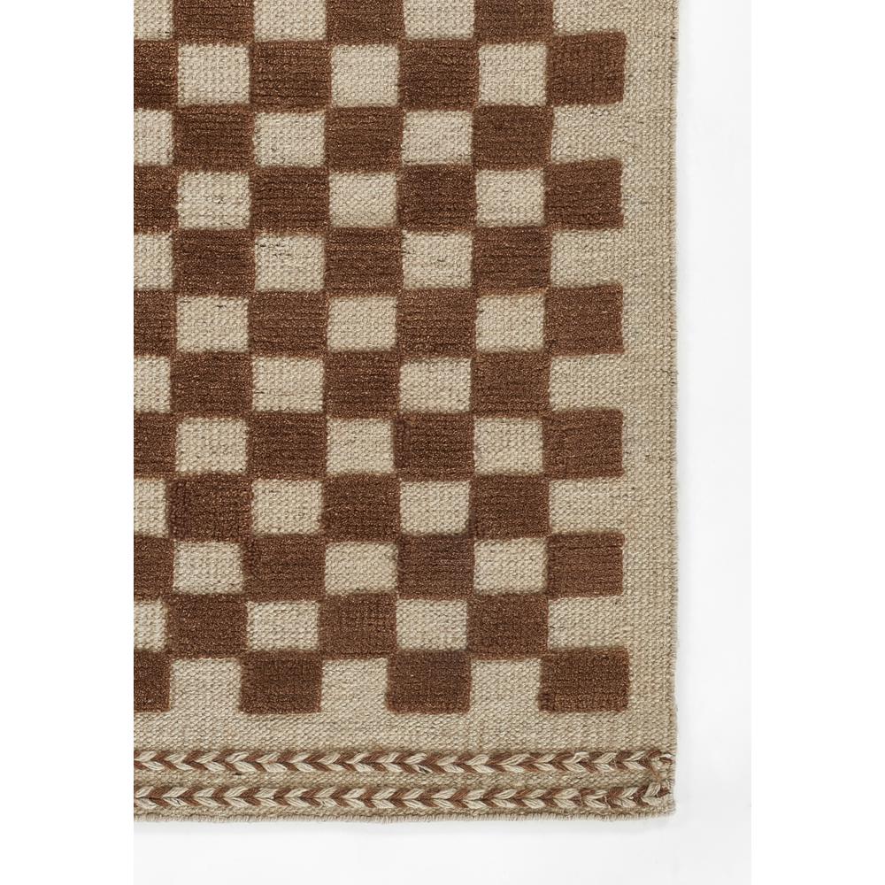 Contemporary Runner Area Rug, Brown, 2'6" X 8' Runner. Picture 2
