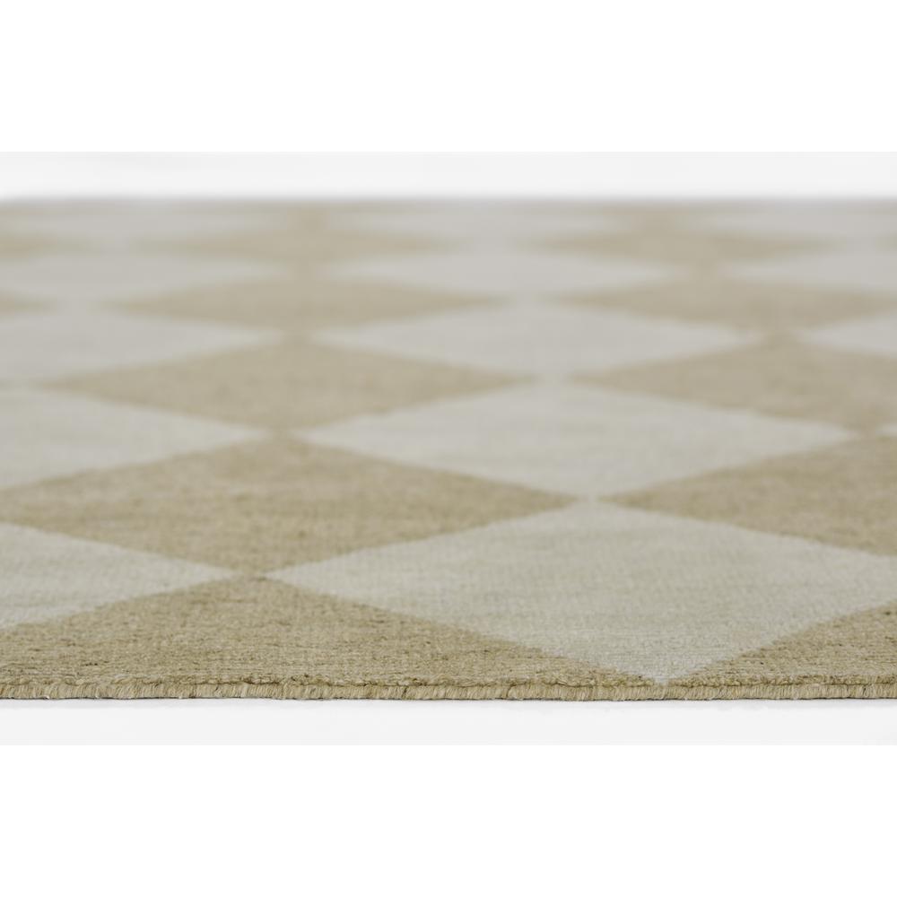 Contemporary Rectangle Area Rug, Beige, 5' X 8'. Picture 6