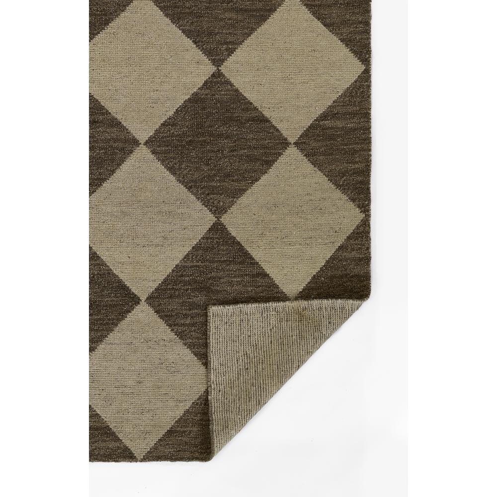Contemporary Rectangle Area Rug, Brown, 5' X 8'. Picture 3