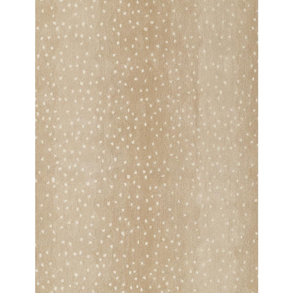 Contemporary Runner Area Rug, Beige, 2'6" X 12' Runner. Picture 7