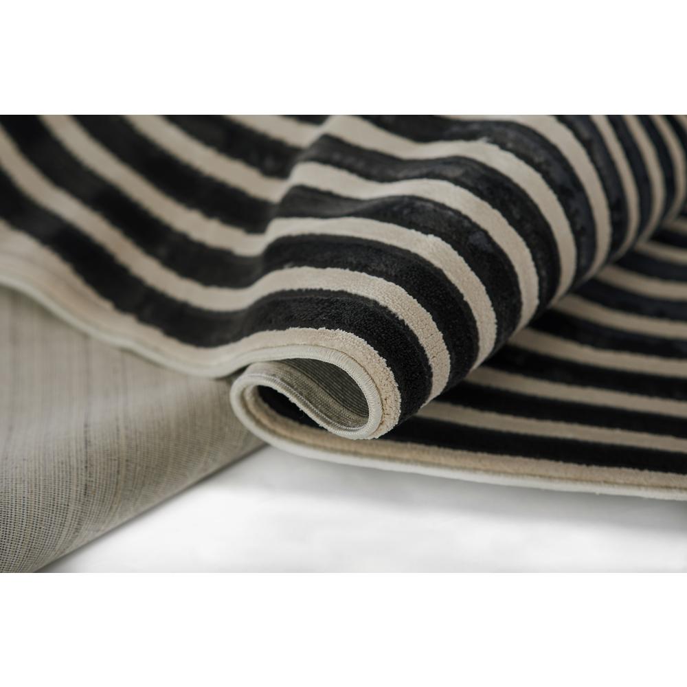 Contemporary Rectangle Area Rug, Ivory, 3'11" X 5'7". Picture 8