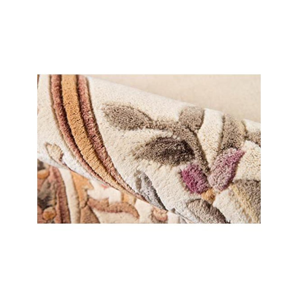 Transitional Runner Area Rug, Ivory, 2'3" X 8' Runner. Picture 4