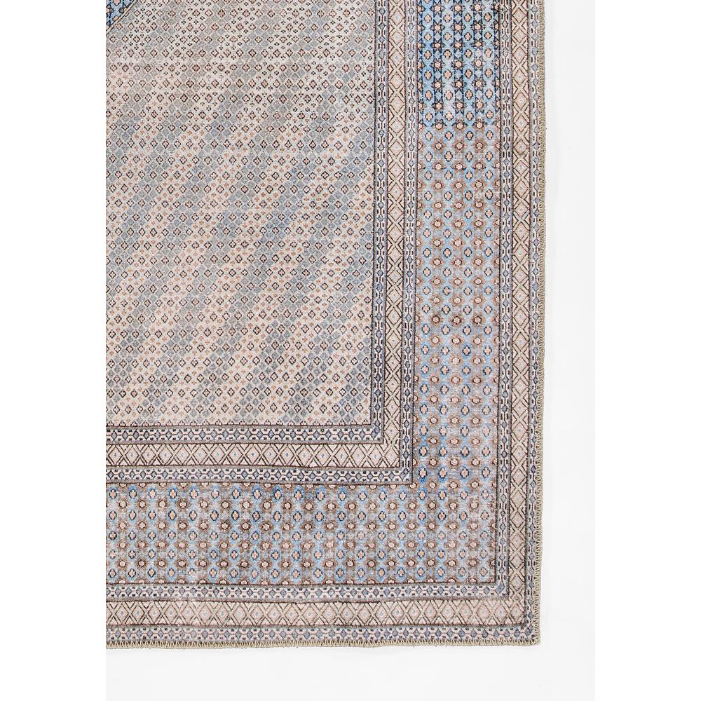 Traditional Runner Area Rug, Blue, 2'3" X 7'6" Runner. Picture 2