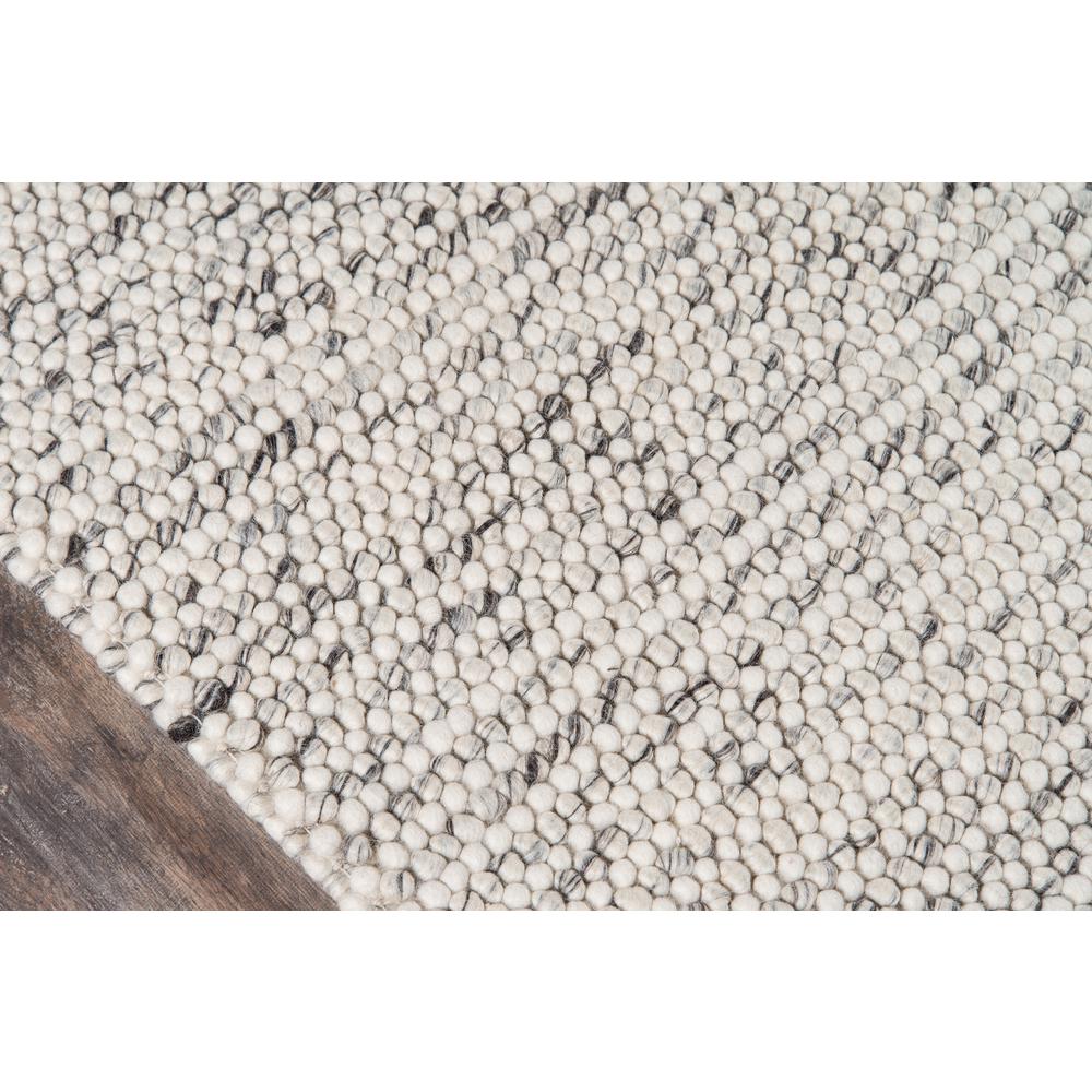 Contemporary Rectangle Area Rug, Ivory, 5' X 7'. Picture 3