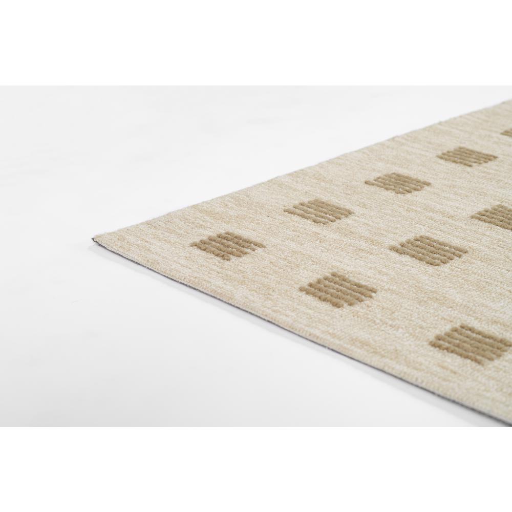 Contemporary Rectangle Area Rug, Beige, 5' X 8'. Picture 5