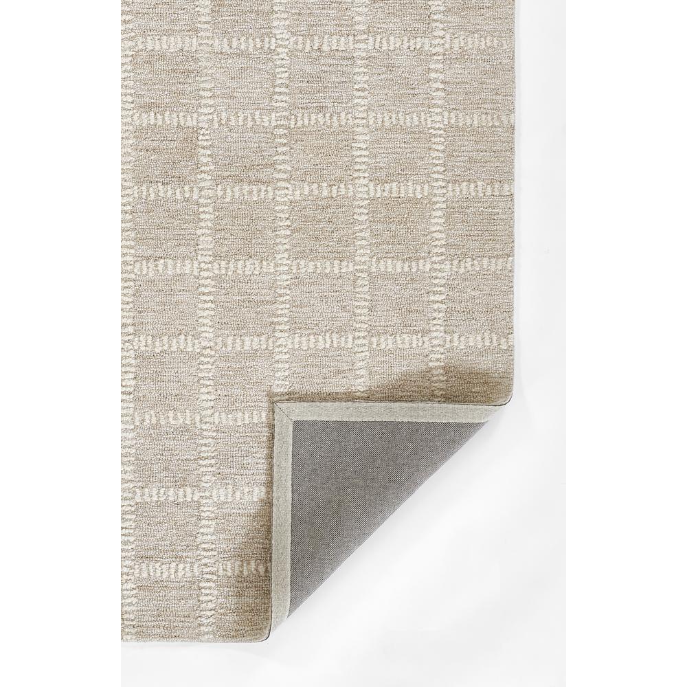 Contemporary Rectangle Area Rug, Beige, 5' X 8'. Picture 3