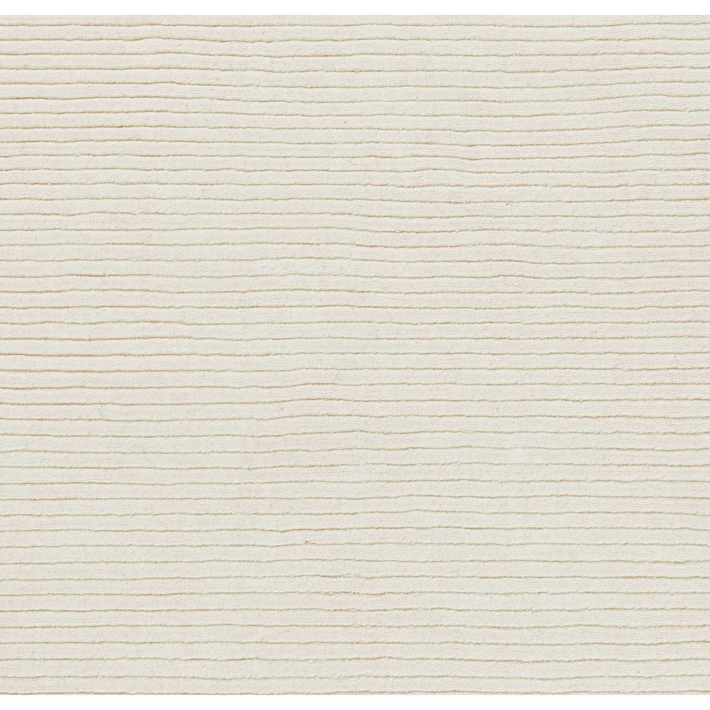 Contemporary Rectangle Area Rug, White, 9' X 12'. Picture 8