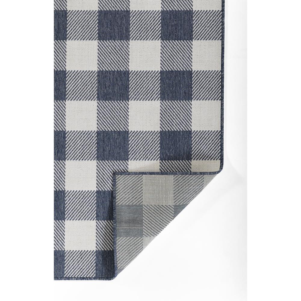 Modern Rectangle Area Rug, Denim, 3'11" X 5'7". Picture 3