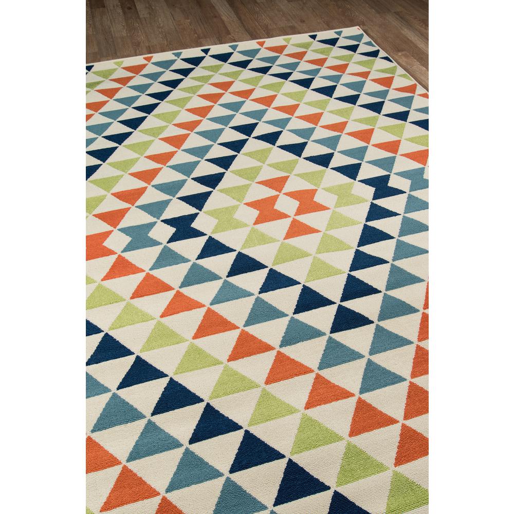Contemporary Rectangle Area Rug, Multi, 3'11" X 5'7". Picture 2