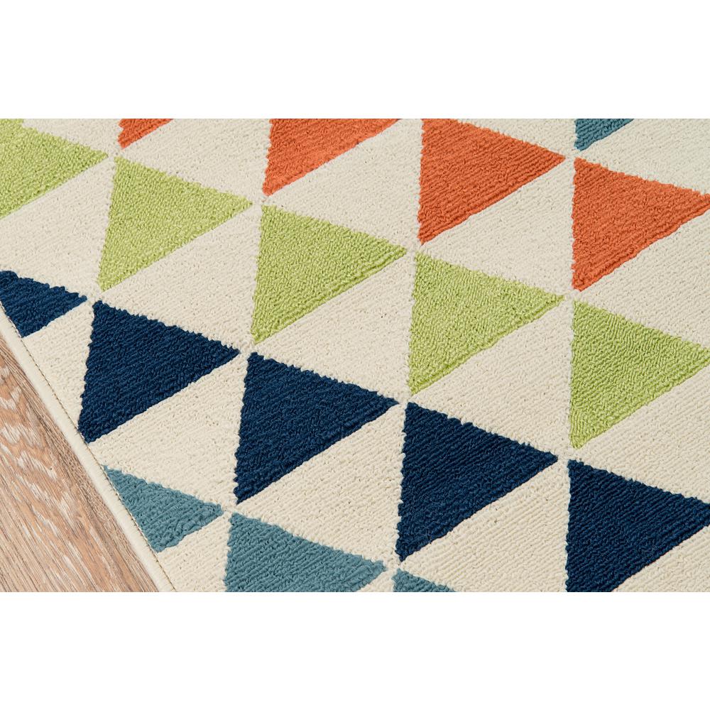 Contemporary Rectangle Area Rug, Multi, 3'11" X 5'7". Picture 3
