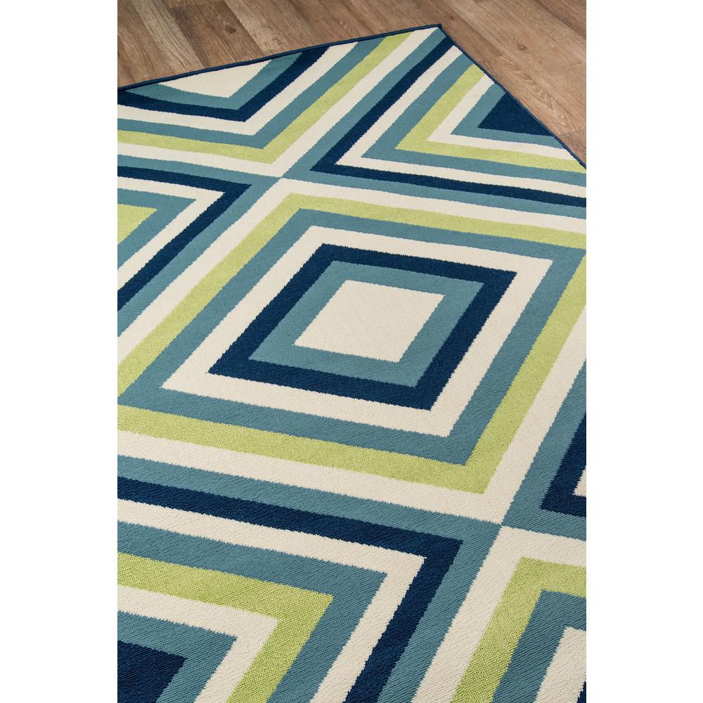 Contemporary Rectangle Area Rug, Multi, 3'11" X 5'7". Picture 2
