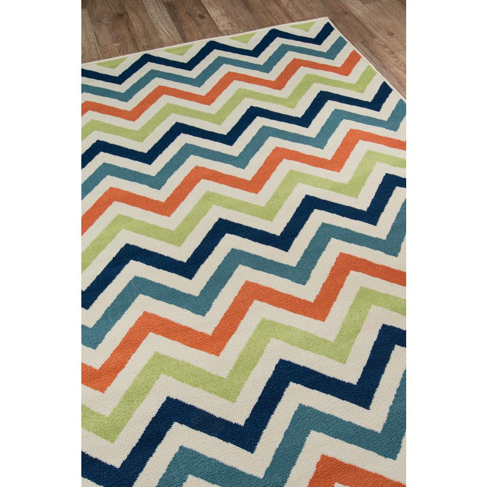 Contemporary Rectangle Area Rug, Multi, 3'11" X 5'7". Picture 2