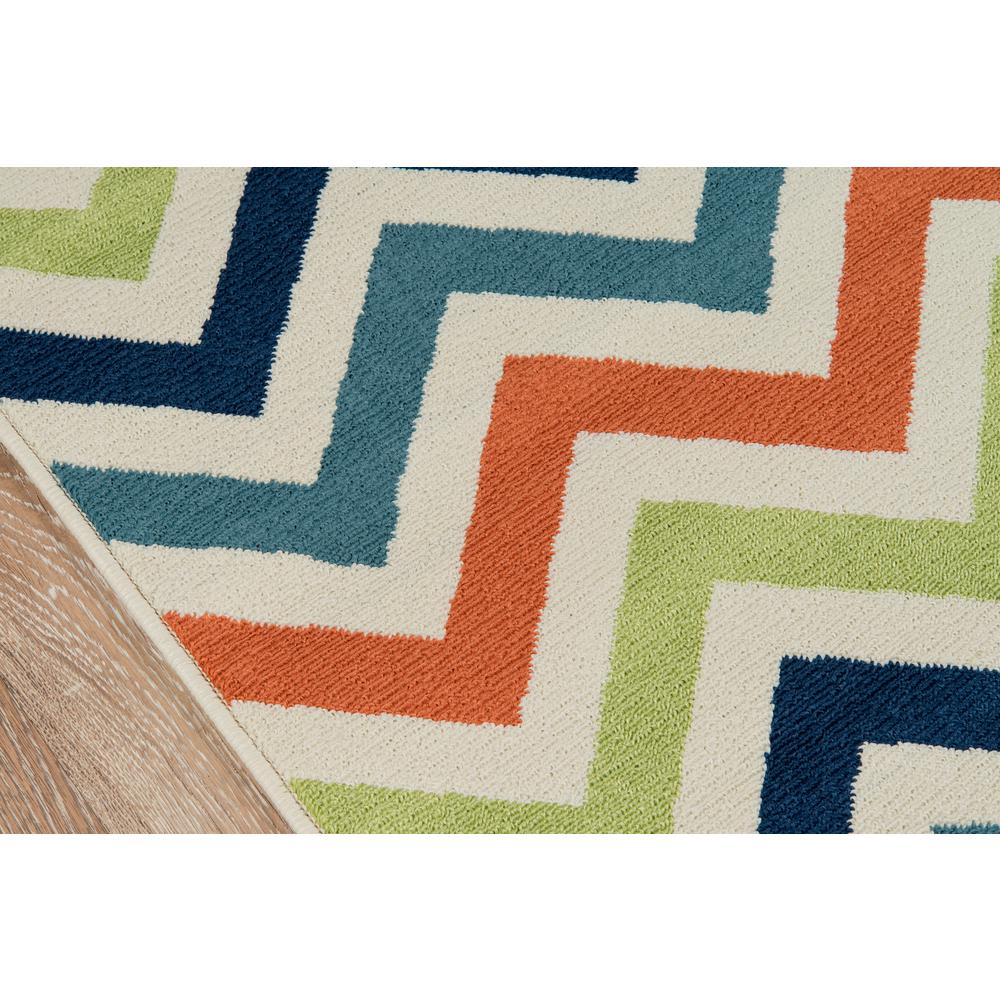 Contemporary Rectangle Area Rug, Multi, 3'11" X 5'7". Picture 3