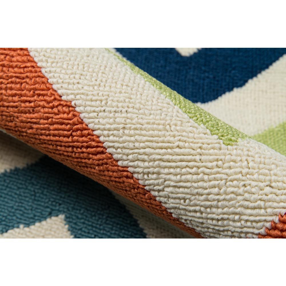 Contemporary Rectangle Area Rug, Multi, 3'11" X 5'7". Picture 4