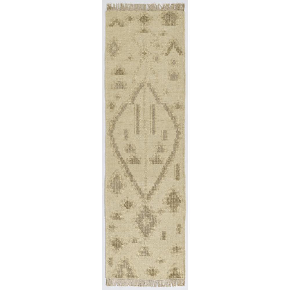 Traditional Rectangle Area Rug, Natural, 3'6" X 5'6". Picture 5