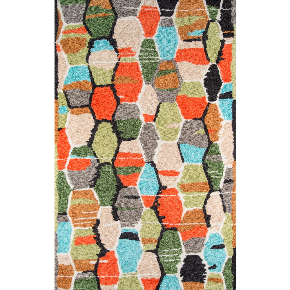 Modern Rectangle Area Rug, Multi, 7'6" X 9'6". Picture 1