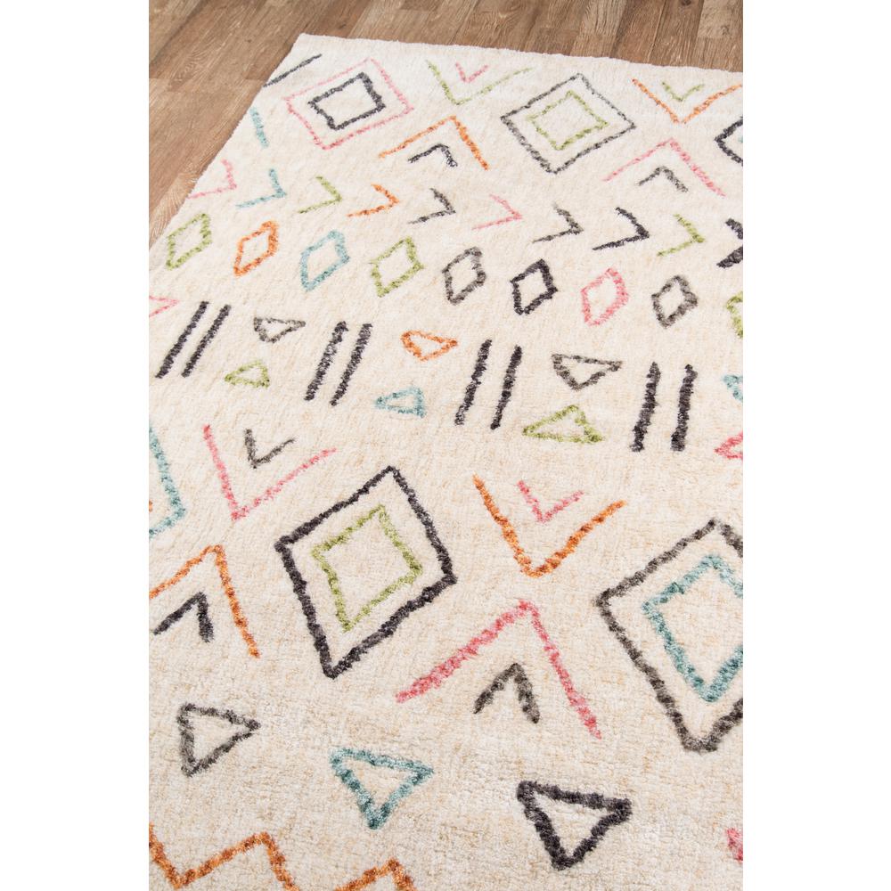 Contemporary Rectangle Area Rug, Ivory, 9' X 12'. Picture 2