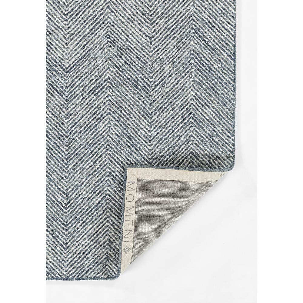 Contemporary Rectangle Area Rug, Denim, 5' X 8'. Picture 6