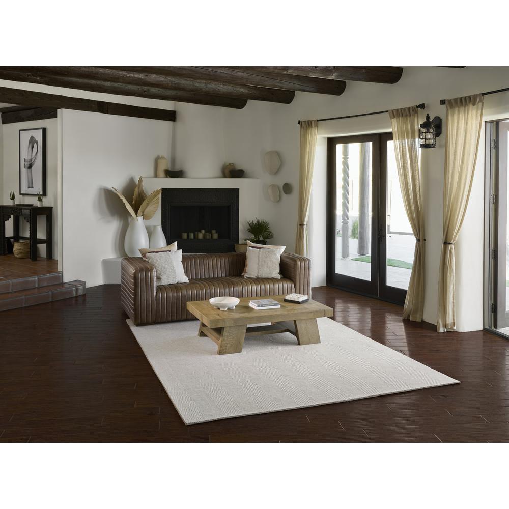 Contemporary Rectangle Area Rug, Taupe, 5' X 8'. Picture 11