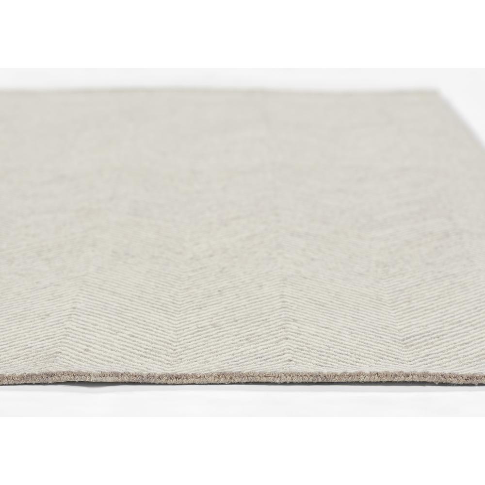 Contemporary Rectangle Area Rug, Taupe, 5' X 8'. Picture 3