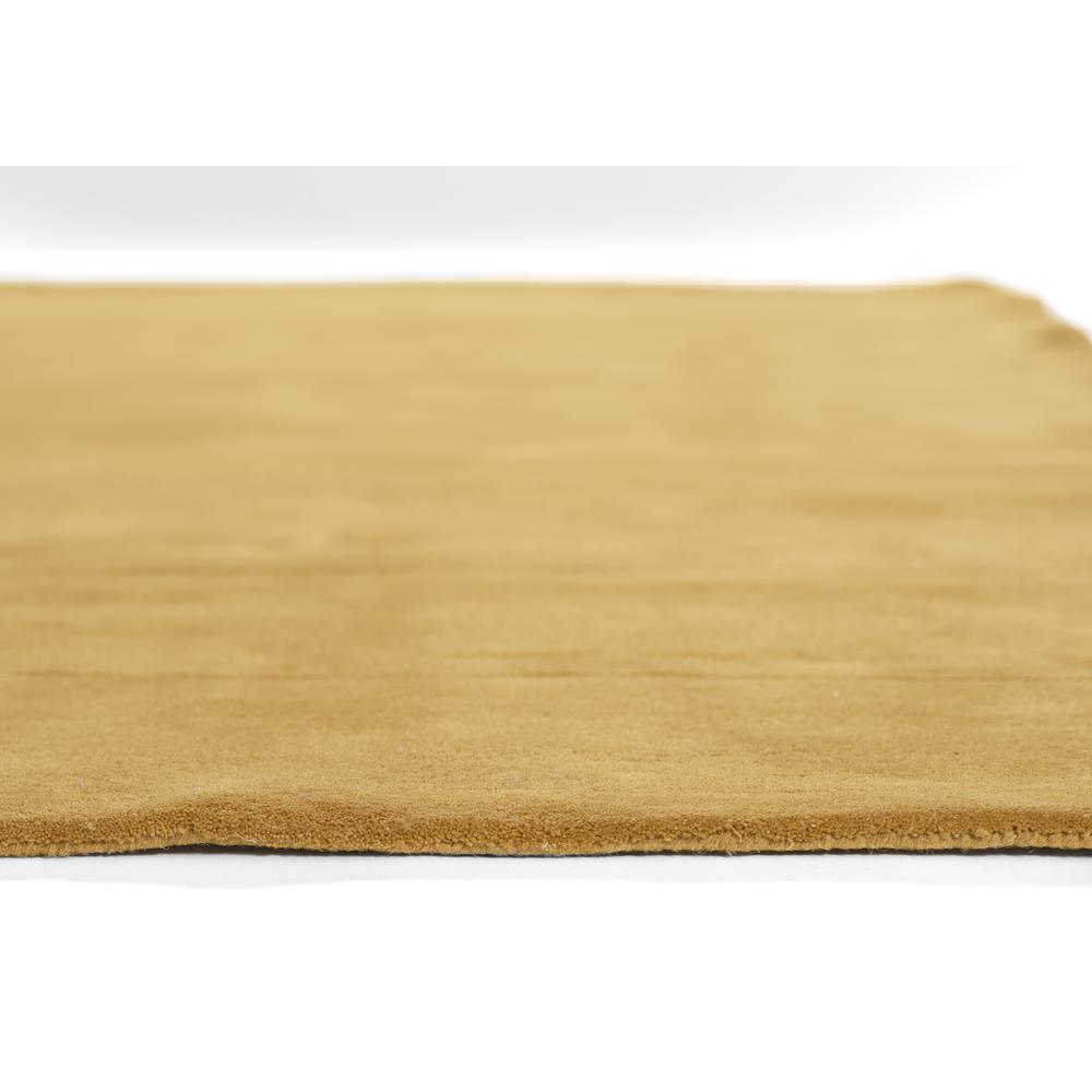 Contemporary Rectangle Area Rug, Tumeric, 9' X 12'. Picture 5