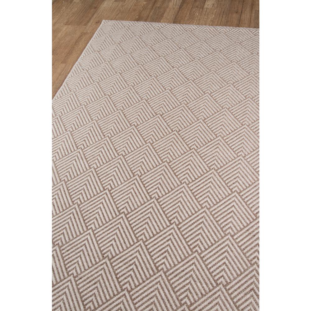 Contemporary Runner Area Rug, Beige, 2'7" X 7'6" Runner. Picture 2