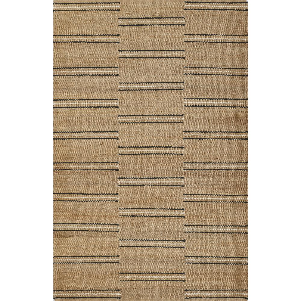 Contemporary Rectangle Area Rug, Natural, 5' X 8'. Picture 1